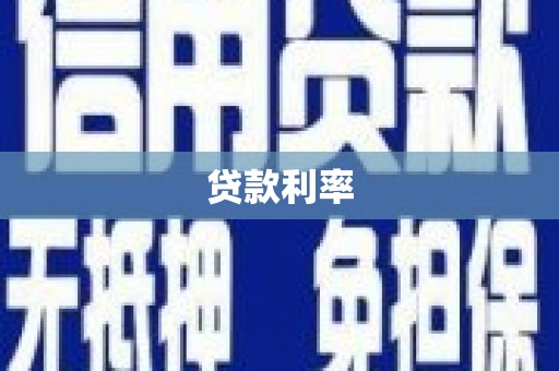 陇南贷款利率