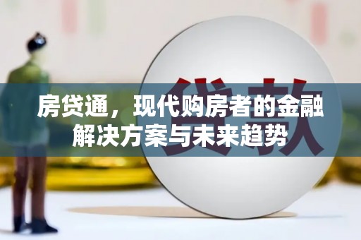 陇南房贷通，现代购房者的金融解决方案与未来趋势