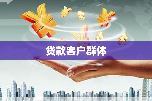 陇南贷款客户群体