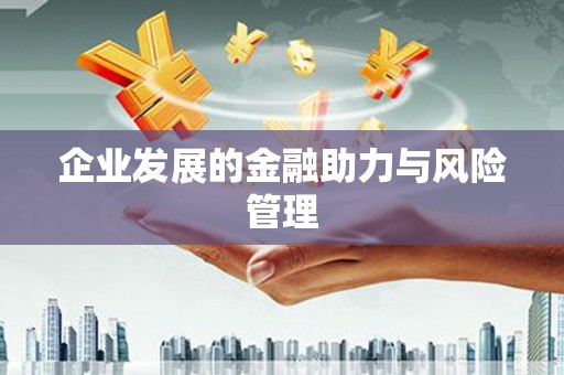 陇南企业发展的金融助力与风险管理