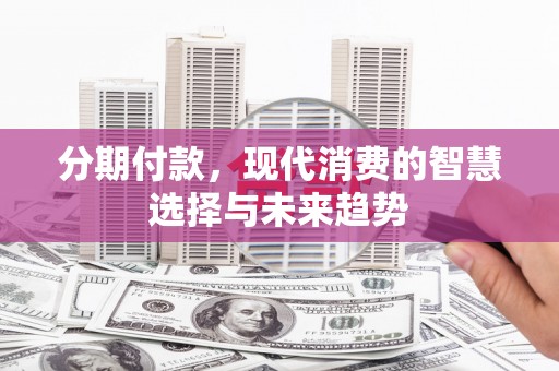 陇南分期付款，现代消费的智慧选择与未来趋势