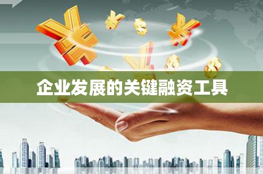 陇南企业发展的关键融资工具