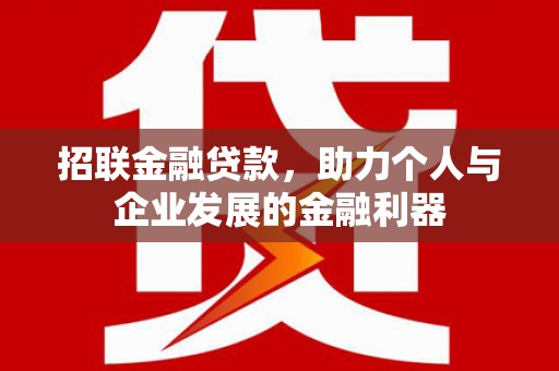 陇南招联金融贷款，助力个人与企业发展的金融利器