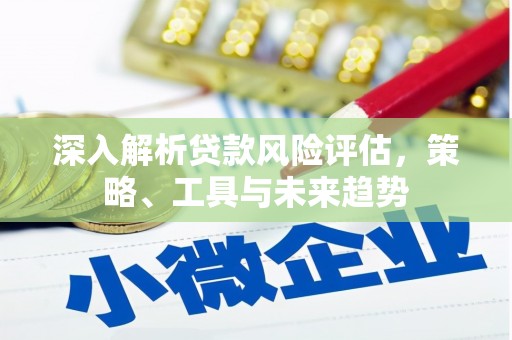 陇南深入解析贷款风险评估，策略、工具与未来趋势