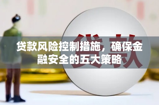 陇南贷款风险控制措施，确保金融安全的五大策略