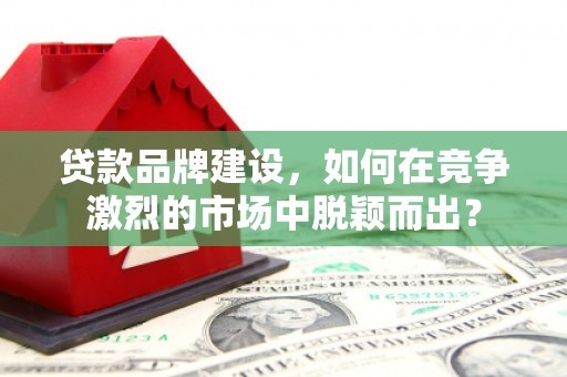 陇南贷款品牌建设，如何在竞争激烈的市场中脱颖而出？