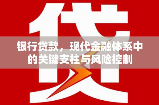 陇南银行贷款，现代金融体系中的关键支柱与风险控制