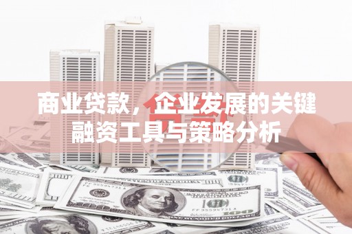 陇南商业贷款，企业发展的关键融资工具与策略分析