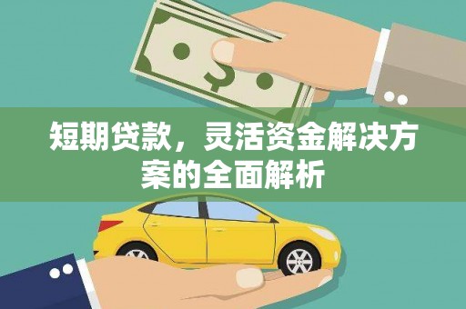 陇南短期贷款，灵活资金解决方案的全面解析