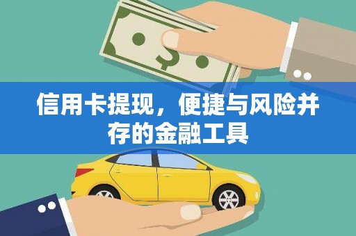 陇南信用卡提现，便捷与风险并存的金融工具