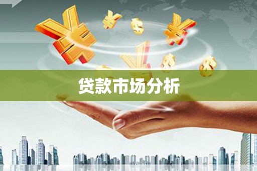 陇南贷款市场分析