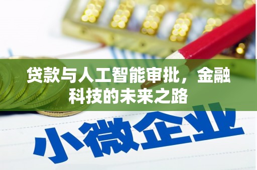 陇南贷款与人工智能审批，金融科技的未来之路