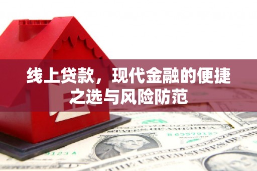 陇南线上贷款，现代金融的便捷之选与风险防范