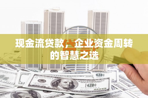 陇南现金流贷款，企业资金周转的智慧之选